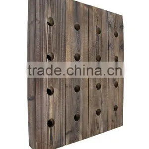 Wall Mounted Wooden Wine Holder/durable Quality Wine Rack/solid Wooden Wine Rack thumbnail-2