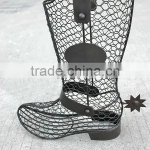 COWBOY BOOT WITH SPUR CORKS HOLDER thumbnail-1