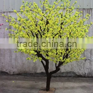 Artificial Peach Flower Tree for Interior Decoration thumbnail-1
