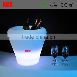 Bar and Club Led Glow Plastic Ice Bucket, PE Made Ice Bucket GH206 thumbnail-3