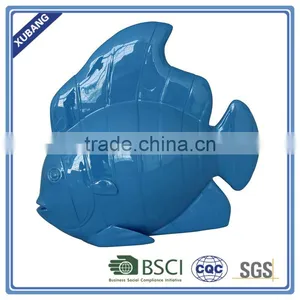Colorful Poly Resin Fish Decor Figurine thumbnail-2