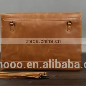 Hot Sale Men's Real Leather Business Clutch Wrist Bag Handbag Organizers Briefcase Wallet thumbnail-5