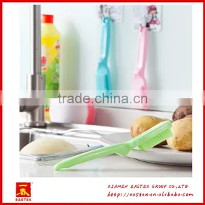 High Quality Plastic Fruit and Vegetables Cleaning Brush thumbnail-5