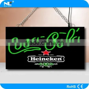 Led New Sign / Open Sign ! Full Color Change and Newlight . Any Word or Pic You Want to Show .backlit Led Sign thumbnail-1