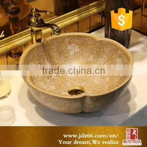 Modern Bathroom Art Basin Ceramic Counter Top Wash Basin thumbnail-2