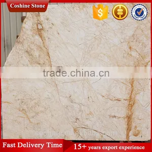 Gold Spider Anilox Marble With Linght Yellow Vein Marble Stone thumbnail-3