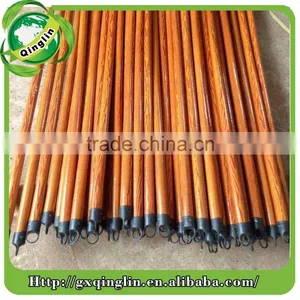 Household Tools Natural Bamboo Wooden Broom Handle Replaceable thumbnail-3