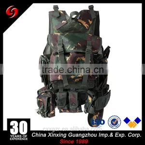 Cheap Multi-pockets Vest Light Weight Camouflage Tactical Military Mesh Designed Vest for Army thumbnail-2