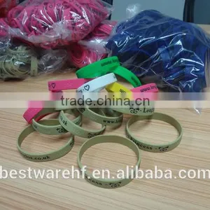 Inkfilled Adult Bulk Cheap Silicone Wristbands thumbnail-2