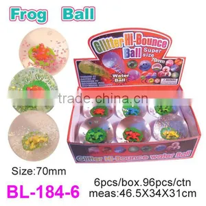 Promotional Glitter Frog Bounce Ball/Hi Glitter Bounce Ball thumbnail-1