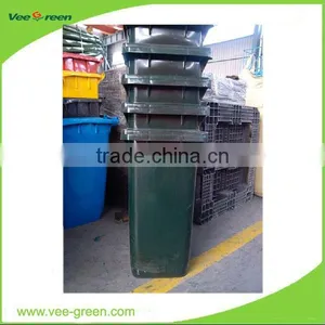 240L Wheeled Lobby Waste Bin With Lid / Garbage Bin / Dust Bin thumbnail-1