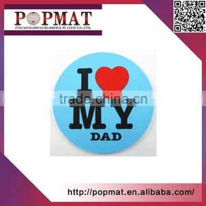 Low Cost Soft Pvc/ Rubber/ Silicone Coaster thumbnail-2