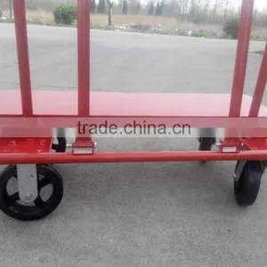 Heavy Duty Drywall Cart Trolley TC4837 With 2 x Swivel Cast Iron Caster 2 x Fixed Cast Iron Caster thumbnail-4