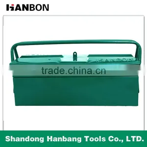 Double Layer Portable Metal Tool Box With High Quality thumbnail-4