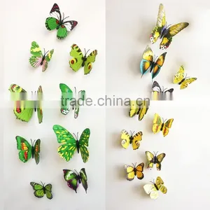 Butterfly Cut Out Pattern Removable Home Wallpaper Art DIY Kids Room Decoration 3d Wall Stickers thumbnail-6