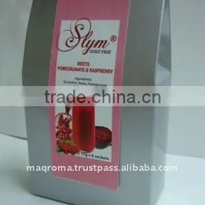 Slym Collagen Pomegranate Raspberriesis Beetroot Drink thumbnail-1