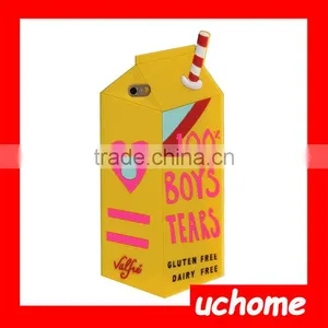 UCHOME 2017 Models 3D Silicone Phone Case, Cute Cartoon Animal Silicone Phone Case thumbnail-4
