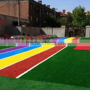Import China Products Hot Sale Colored Artificial Grass Lawn for Balconies Artificial Flower Ornament thumbnail-2