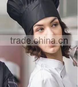 Customized Man and Woman Cotton/polyester Hotel Restaurant Chef Hats thumbnail-4
