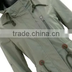 WOMAN SPRING PARKA WITH HOOD JACKET thumbnail-4
