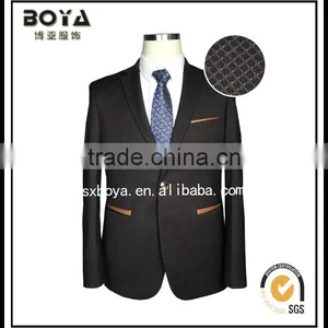 2015 Hot Sale Mens Blazer With Two Placket Resin Buttons thumbnail-4