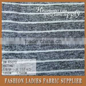 2016 New Arrival Y/D KNIT HACCIPolyester Spandex Stretch Hacci Knit Fabric Whole Seller thumbnail-1