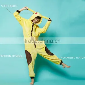 2016 Best Sell High Quality Animal Printing Winter Adult Jumpsuit Pajama thumbnail-1