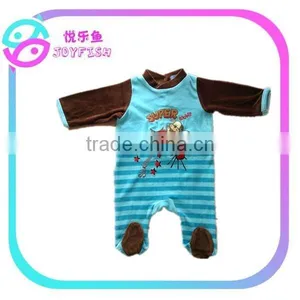 Velour Cartoons Baby Romper thumbnail-1