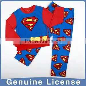 Super Man Pajamas Super Soft Fleece Sleeping Wear thumbnail-1