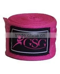 100% Cotton Red Custom Hand Wraps thumbnail-3