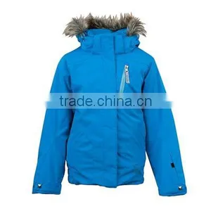 Manufactory OEM Ski Apparel With Fur for Lady thumbnail-1
