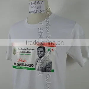 Custom Election Promotional Items Cotton T-shirts thumbnail-3