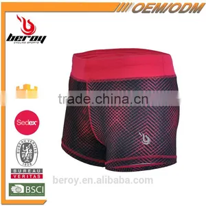 BEROY Fashion Gym Short Printed Yoga Pants for Woman thumbnail-2
