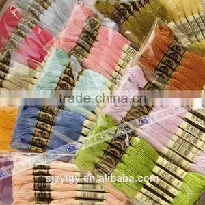 100% Egyptian Cotton Similar DMC Floss for Kits thumbnail-5