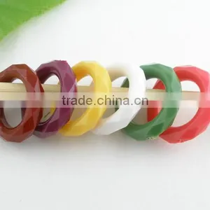 15Pcs Acrylic Knitting Stitch Markers 11 Mm,8seasons thumbnail-1
