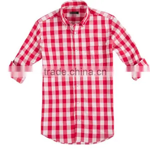 OEM Custom Made Mens Shirts Cotton Casual Wear Shirt for Men thumbnail-2
