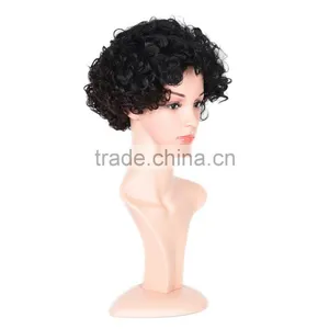Large Stocks! Short White Cosplay Wig, German Synthetic Hair Wigs, Cute Cosplay Wig thumbnail-2