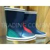 Size 40 Blue Men Half Rubber Rain Boots For Autumn Durable thumbnail-1