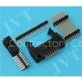 Dual Row 2.54mm Pitch Pin Header Connector With SMT 2 - 50 Poles PA6T Housing 22 - 28 AWG thumbnail-1