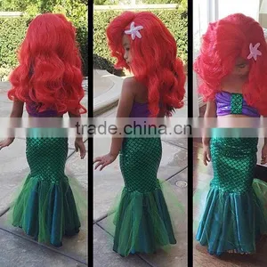 Baby Girls Bikini Swimwear Little Mermaid Tail Outfits Dress thumbnail-2