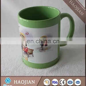 Mug With Decal 11oz Colorful Mugs With White Decal Panel for Sublimation Decal Ceramic Mug thumbnail-6