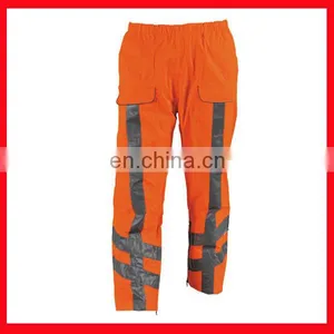 Adult Windproof Waterproof Breathable Pants With Reflective Tape thumbnail-1