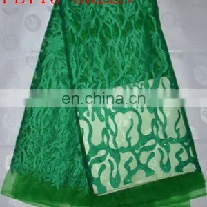 2015 New Arrival High Quality African Cord Lace Fabric(FL715)high Quality/best Price/in Stock/popular/fashion/prompt Delivery thumbnail-4