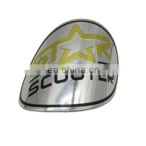 Adhesive Bottle Sticker Custom Metal Wine Brand Label Tag thumbnail-5