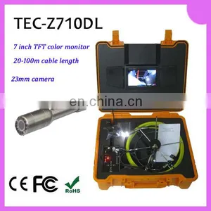 7 Inch LCD Monitor Pipe Wall Inspection Camera With DVR and 512 Transmitter TEC-Z710DL thumbnail-1