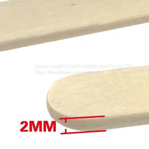 1000 Bulk Plain and Colored Wooden Craft Popsicle Sticks for Kids Diy Craft Projects thumbnail-5