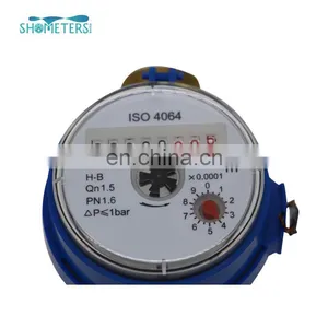 Small Size Mini Water Meter Brass Body DN20 3/4 Inch thumbnail-2