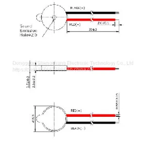 Piezoelectric Passive Buzze Scdz13*25 thumbnail-2