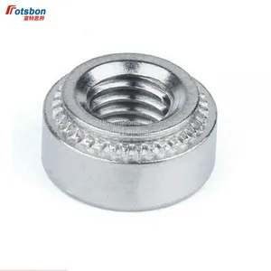 S-M2.5-0/S-M2.5-1/S-M2.5-2 Self-clinching Nuts Zinc Plated Carbon Steel Press In Nuts PEM Standard Factory Wholesales thumbnail-1
