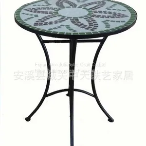 Outdoor Mosaic With Metal Table thumbnail-3
